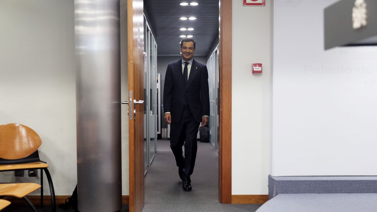 El presidente de la Junta de Andalucía, Juanma Moreno Bonilla. EPArchivo.