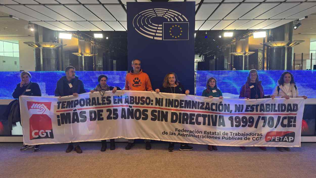 Parlamento Europeo nuevas acciones personal temporal
