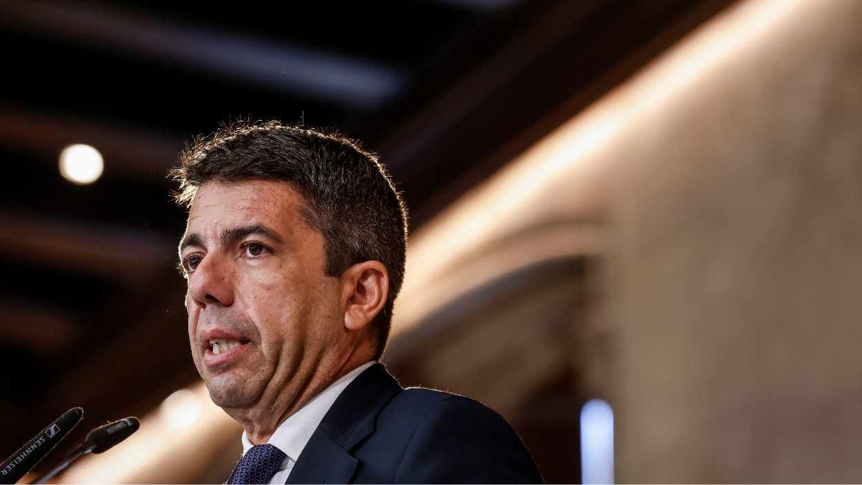 El presidente de la Generalitat valenciana, Carlos Mazón. EP